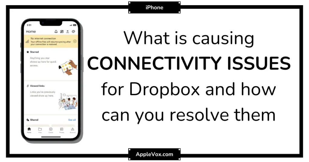 fixing dropbox connection problems